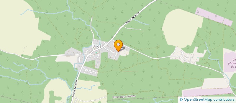 localisation de l'entreprise MADAME LAURENCE MARY  RION-DES-LANDES