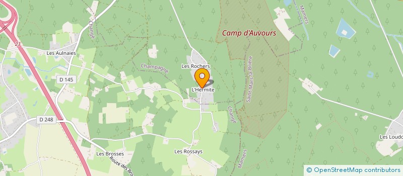 localisation de l'entreprise MADAME LAURENCE MASSE à CHAMPAGNE