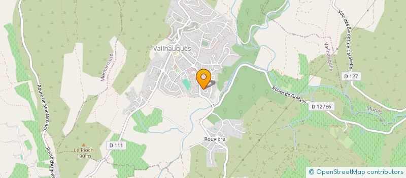 localisation de l'entreprise MADAME LAURENCE MASSE  VAILHAUQUES