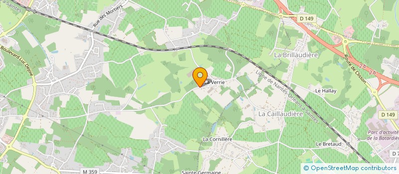 localisation de l'entreprise MADAME LAURENCE MASSIDA  VERTOU