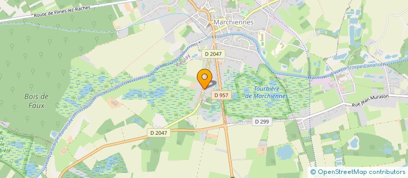 localisation de l'entreprise MADAME LAURENCE MASSY BECOURT  MARCHIENNES