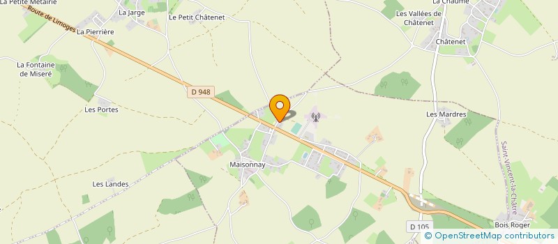 localisation de l'entreprise MADAME LAURENCE MAUDET  MARCILLE