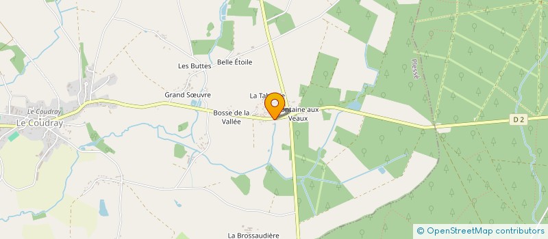 localisation de l'entreprise MADAME LAURENCE MAUDET  PLESSE