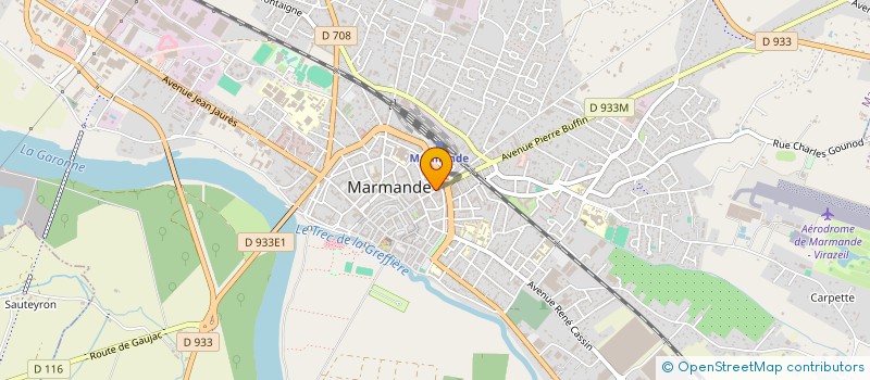 localisation de l'entreprise MADAME LAURENCE MAUMY à MARMANDE