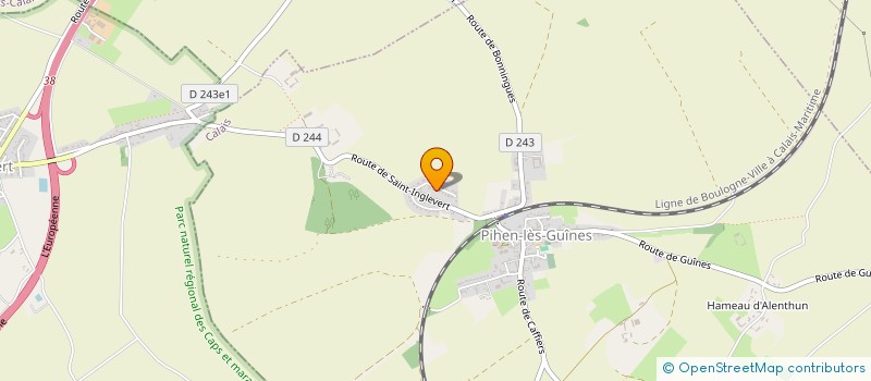 localisation de l'entreprise MADAME LAURENCE MAY  PIHEN-LES-GUINES