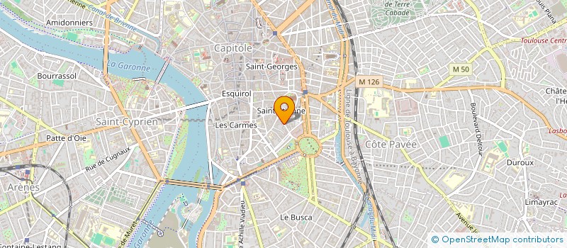localisation de l'entreprise MADAME LAURENCE MELLER à TOULOUSE