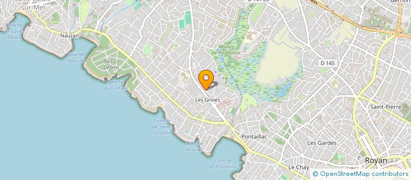 localisation de l'entreprise MADAME LAURENCE MEPONTE  VAUX-SUR-MER