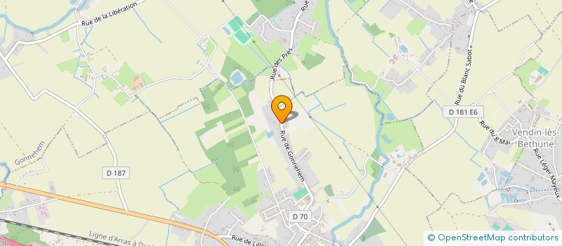 localisation de l'entreprise MADAME LAURENCE MERCIER  CHOCQUES