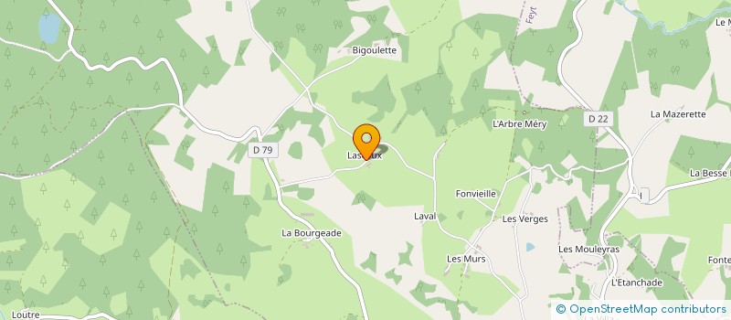 localisation de l'entreprise MADAME LAURENCE MESNIL  EYGURANDE