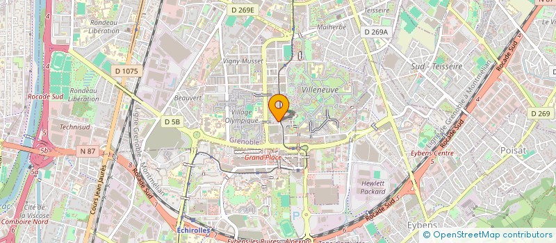 localisation de l'entreprise MADAME LAURENCE MESSERE à GRENOBLE