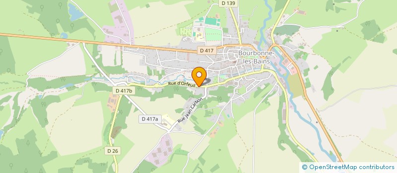 localisation de l'entreprise MADAME LAURENCE MICHEL à BOURBONNE-LES-BAINS