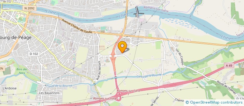 localisation de l'entreprise MADAME LAURENCE MILLE  CHATUZANGE-LE-GOUBET