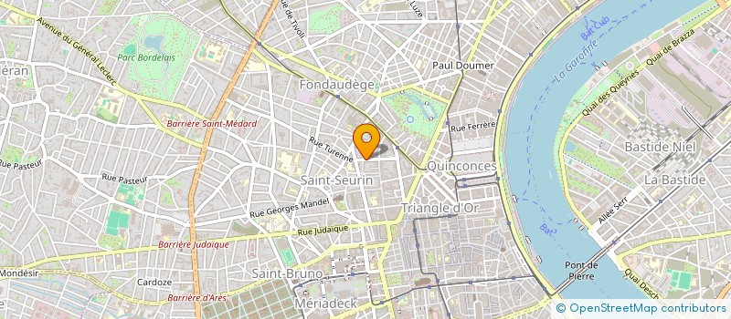 localisation de l'entreprise MADAME LAURENCE MINEO à BORDEAUX