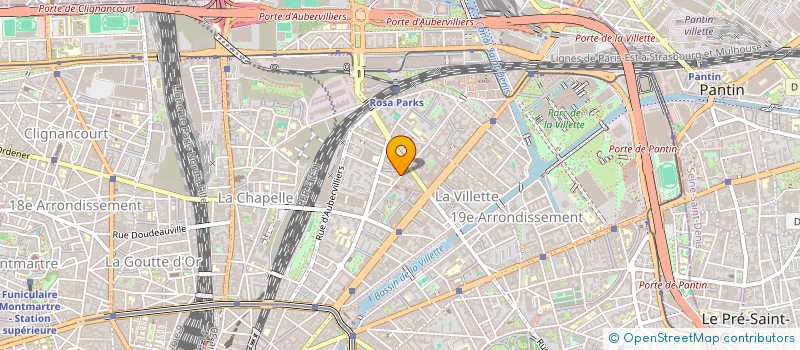 localisation de l'entreprise MADAME LAURENCE MME BELLEBOUCHE  PARIS