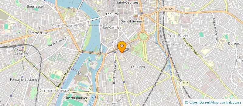 localisation de l'entreprise MADAME LAURENCE MONNIER  TOULOUSE