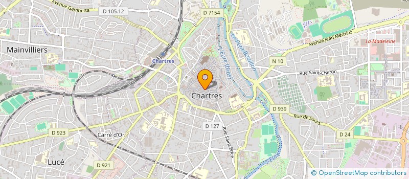 localisation de l'entreprise MADAME LAURENCE MONTCEAU à CHARTRES
