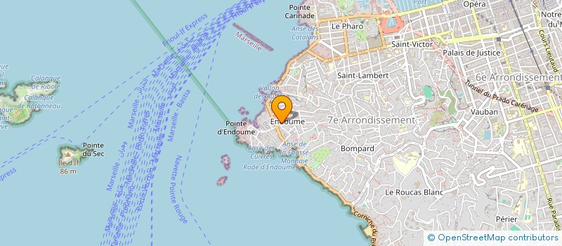 localisation de l'entreprise MADAME LAURENCE MONTSERRAT  MARSEILLE