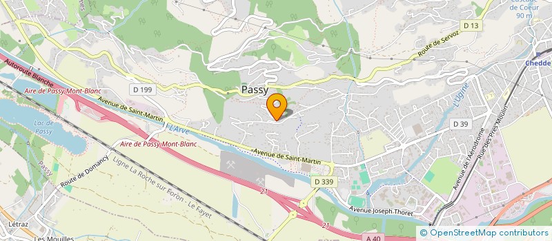 localisation de l'entreprise MADAME LAURENCE MORALES  PASSY