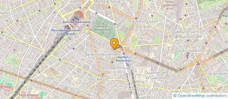 localisation de l'entreprise MADAME LAURENCE MORATILLE  PARIS