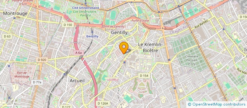 localisation de l'entreprise MADAME LAURENCE MORISI  GENTILLY