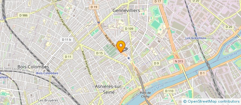 localisation de l'entreprise MADAME LAURENCE MOSKAL à ASNIERES-SUR-SEINE