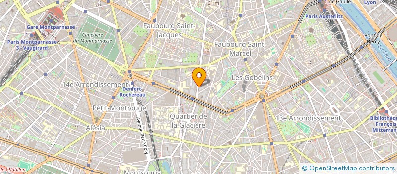 localisation de l'entreprise MADAME LAURENCE MOTHE  PARIS