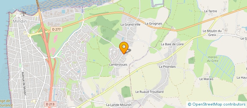 localisation de l'entreprise MADAME LAURENCE MOUNIER-GANDER à SAINT-BREVIN-LES-PINS