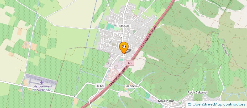 localisation de l'entreprise MADAME LAURENCE MOURET  VINASSAN