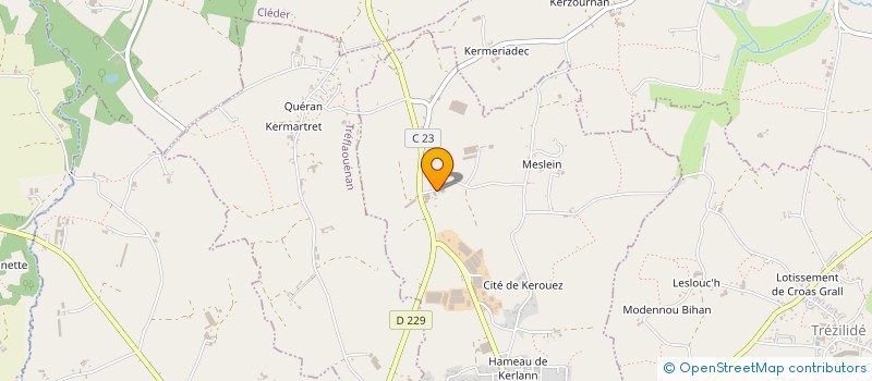 localisation de l'entreprise MADAME LAURENCE MOUREY à PLOUZEVEDE