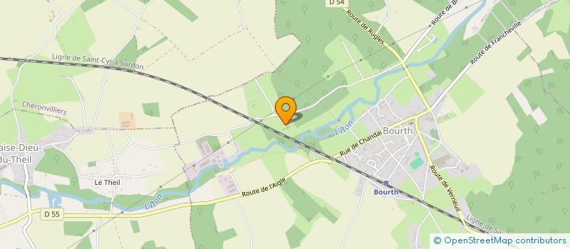 localisation de l'entreprise MADAME LAURENCE MOURIER  BOURTH