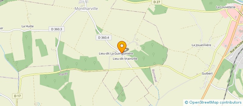 localisation de l'entreprise MADAME LAURENCE NACHEZ à MONTHARVILLE