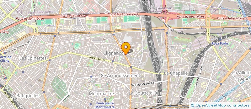 localisation de l'entreprise MADAME LAURENCE NADINE ALOMBERT  PARIS