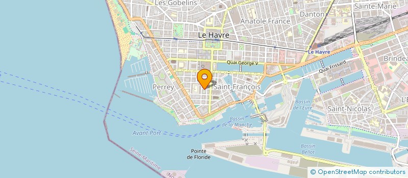 localisation de l'entreprise MADAME LAURENCE NATHALIE BILAK à LE HAVRE