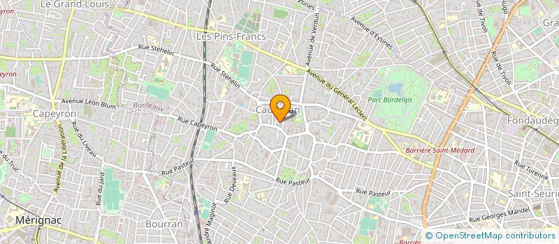 localisation de l'entreprise MADAME LAURENCE NEBUT  BORDEAUX