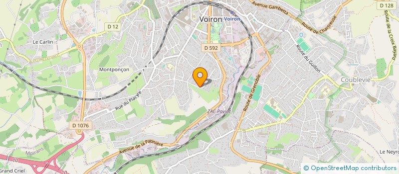 localisation de l'entreprise MADAME LAURENCE NEEL à VOIRON