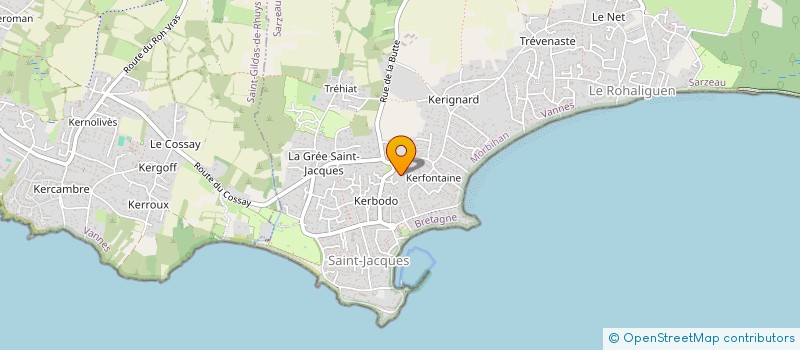 localisation de l'entreprise MADAME LAURENCE NEHOU  SARZEAU