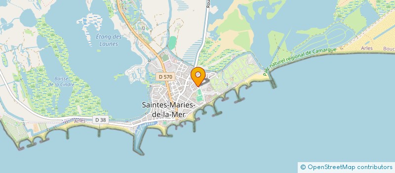 localisation de l'entreprise MADAME LAURENCE NICOD  SAINTES-MARIES-DE-LA-MER