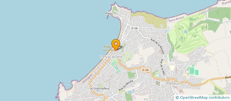 localisation de l'entreprise MADAME LAURENCE NICOLAS  PLENEUF-VAL-ANDRE