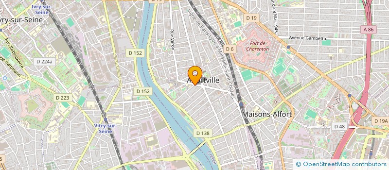 localisation de l'entreprise MADAME LAURENCE NICOLAS à ALFORTVILLE