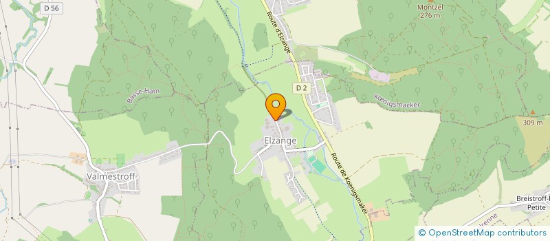 localisation de l'entreprise MADAME LAURENCE NIEDERHOFFER  ELZANGE