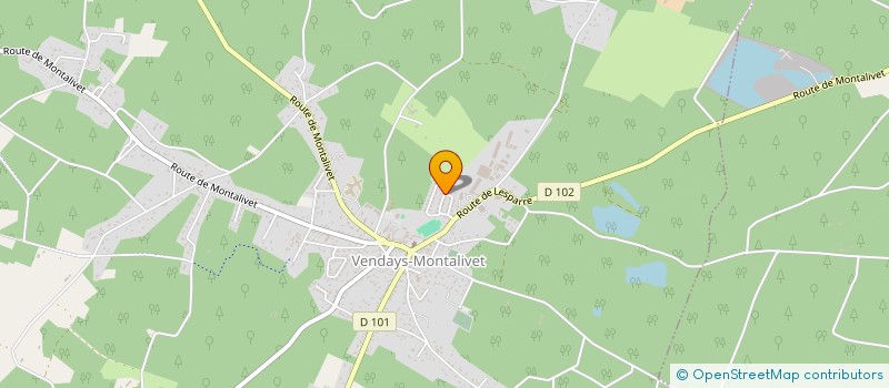 localisation de l'entreprise MADAME LAURENCE NOUEL  VENDAYS-MONTALIVET