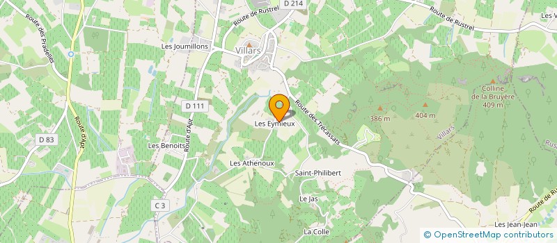 localisation de l'entreprise MADAME LAURENCE NUSBAUM à VILLARS