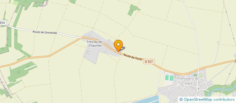 localisation de l'entreprise MADAME LAURENCE OLLIVIER  PITHIVIERS-LE-VIEIL