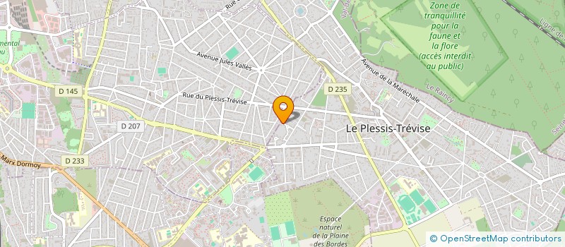 localisation de l'entreprise MADAME LAURENCE PAILLEZ à LE PLESSIS-TREVISE