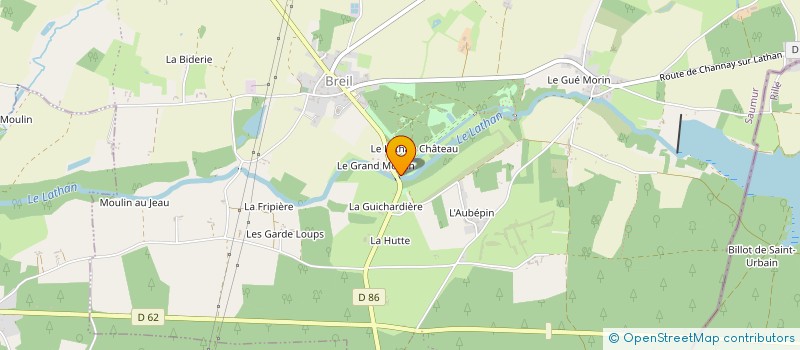 localisation de l'entreprise MADAME LAURENCE PAIN  NOYANT-VILLAGES