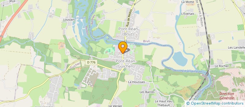 localisation de l'entreprise MADAME LAURENCE PALIERN à GUICHEN