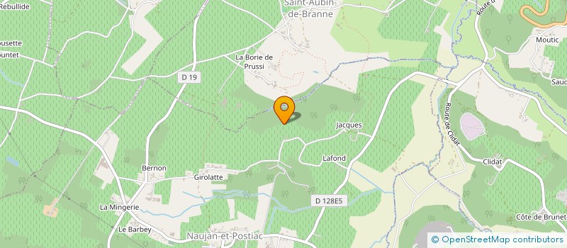 localisation de l'entreprise MADAME LAURENCE PANNETIER  NAUJAN-ET-POSTIAC