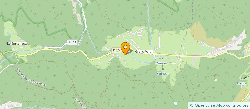 localisation de l'entreprise MADAME LAURENCE PARIGOT  FONTCOUVERTE