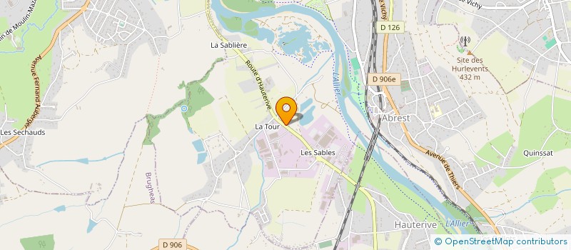 localisation de l'entreprise MADAME LAURENCE PARRAUD  ABREST