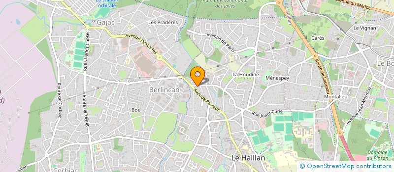 localisation de l'entreprise MADAME LAURENCE PASCAL à LE HAILLAN